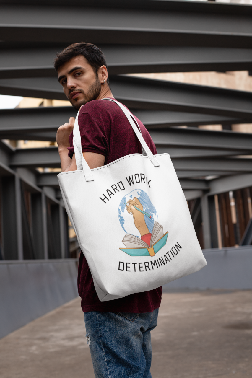 Hard Work Determination - Tote Bag