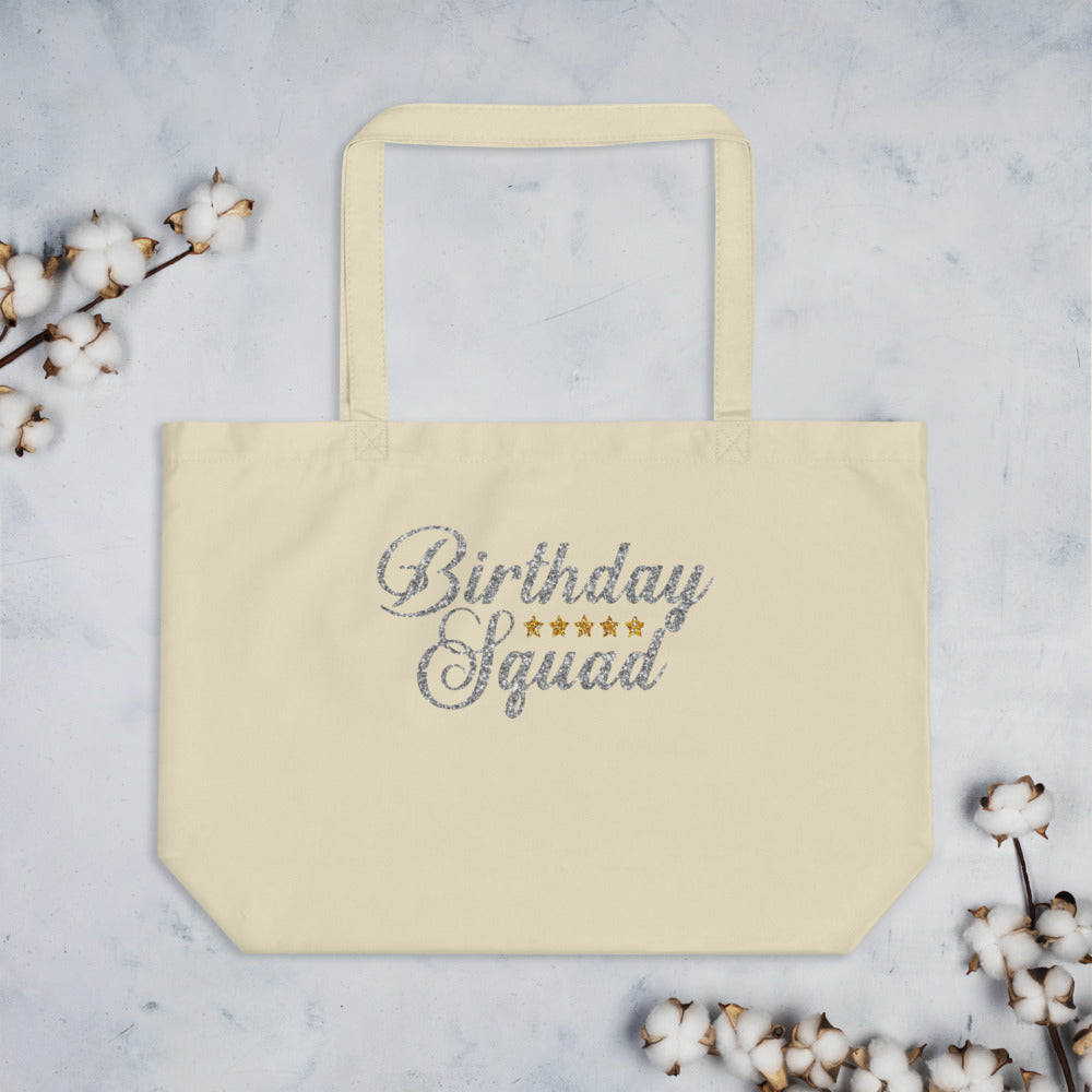 Birthday Squad (silver) - Tote Bag