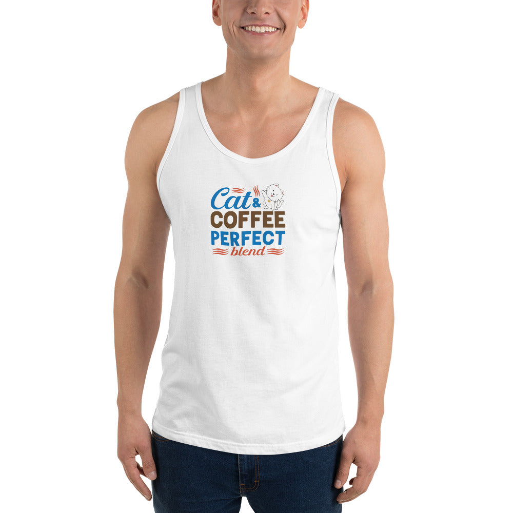 Cat & Coffee Perfect Blend - Tank Top