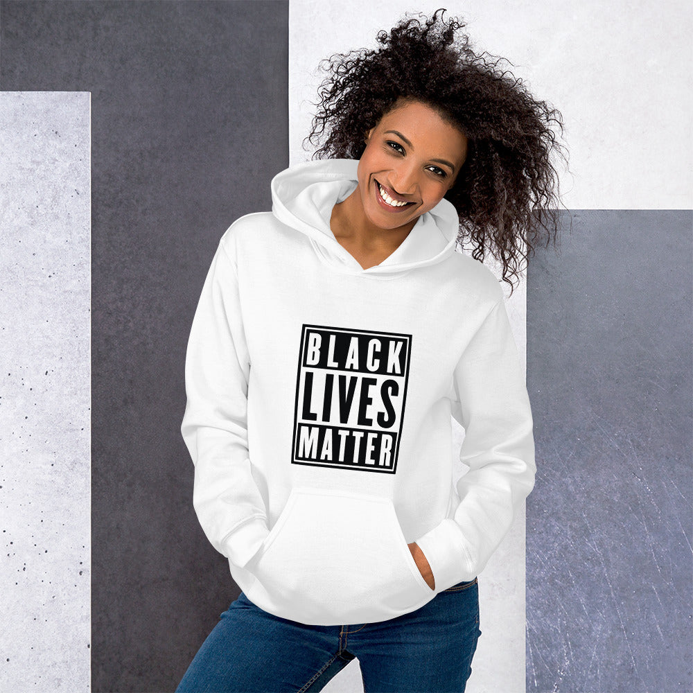 Black Lives Matter (b/w)- Hoodie
