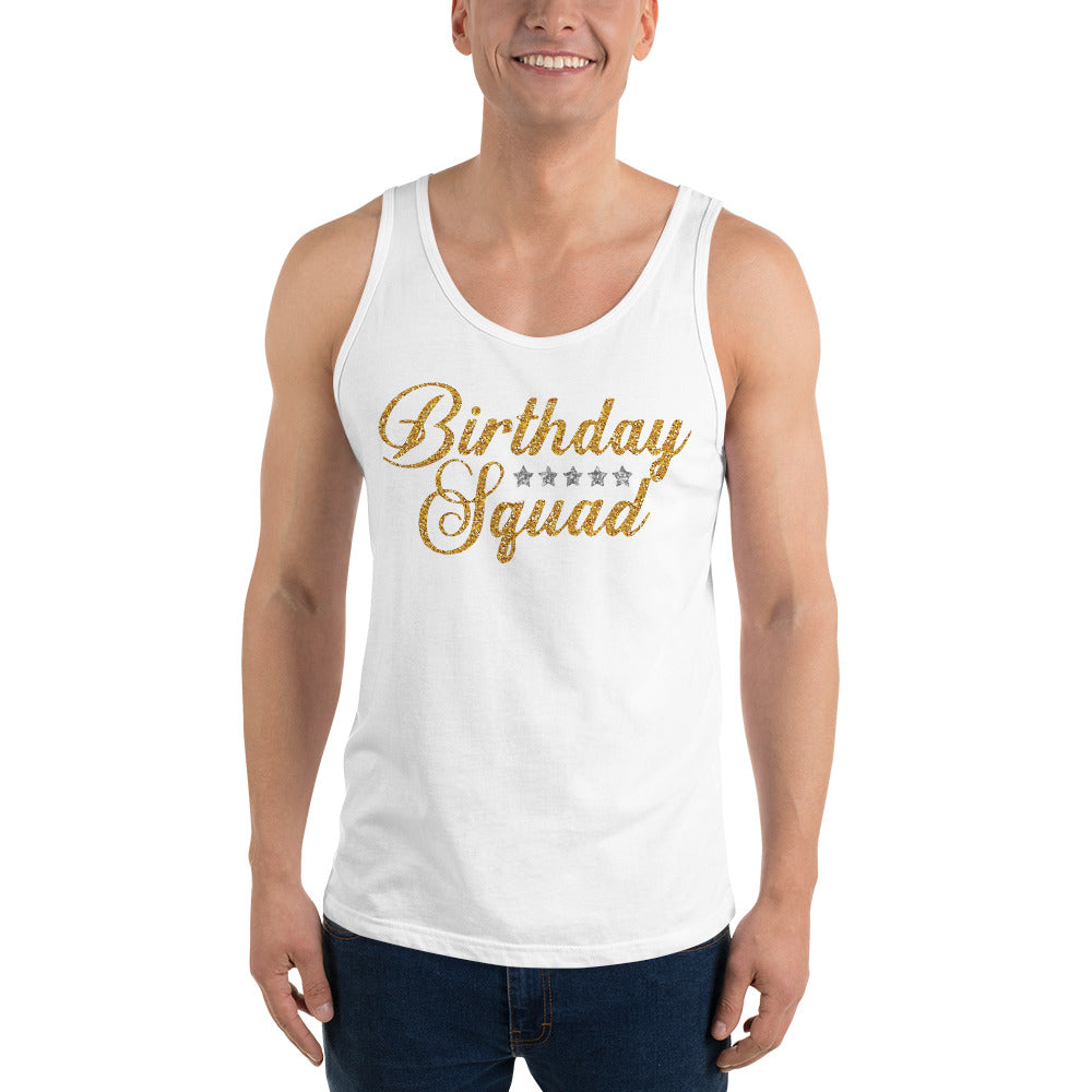 Birthday Squad (gold) - Tank Top