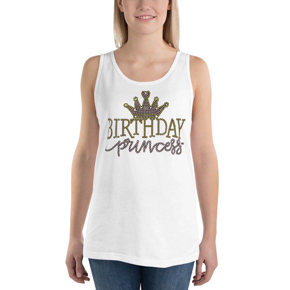 Birthday Princess (bling) - Tank Top