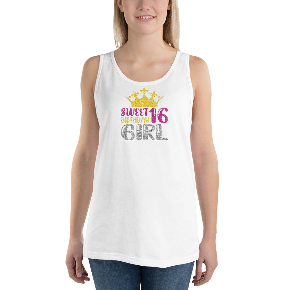 Sweet 16 Birthday Girl - Tank Top