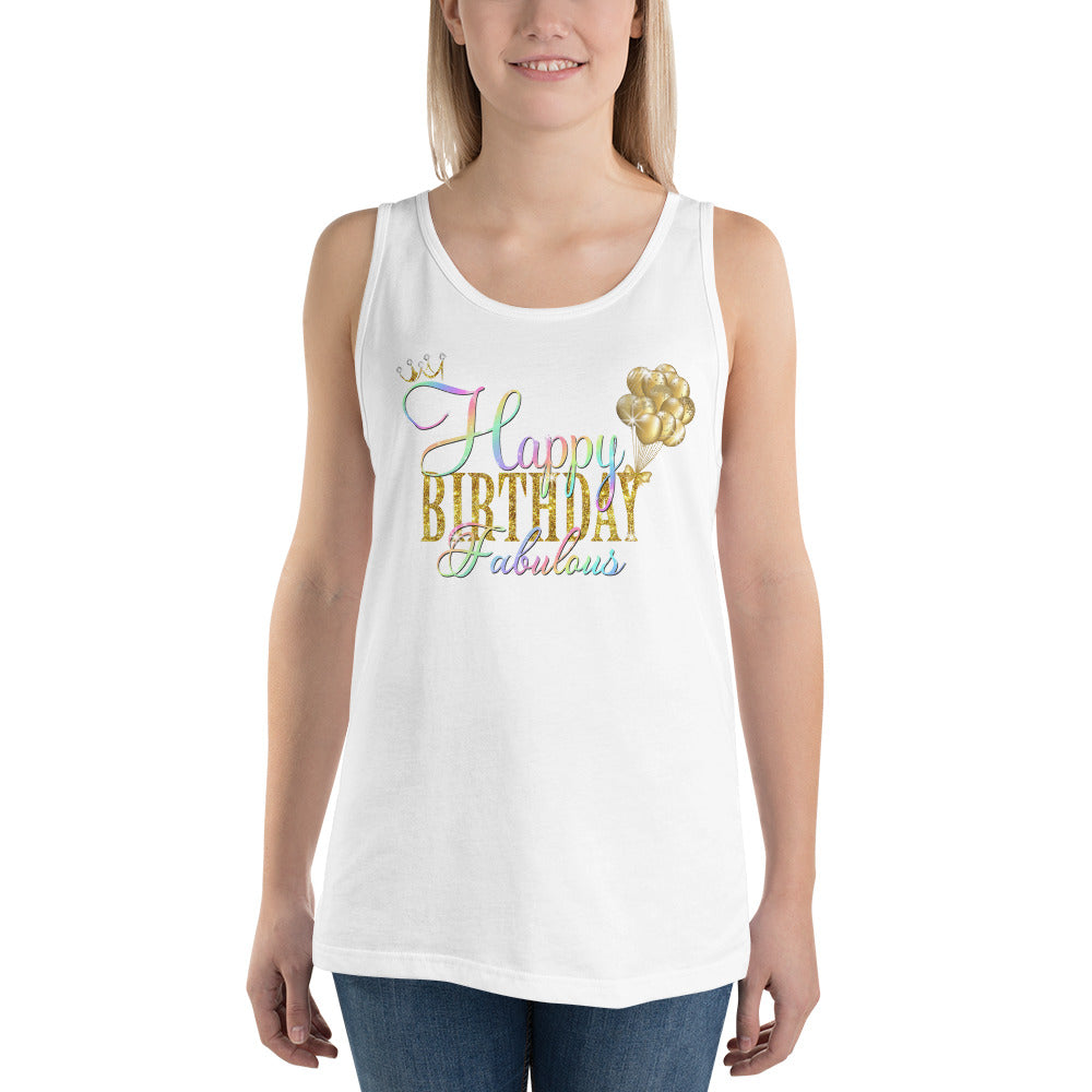 Happy Birthday Fabulous - Tank Top