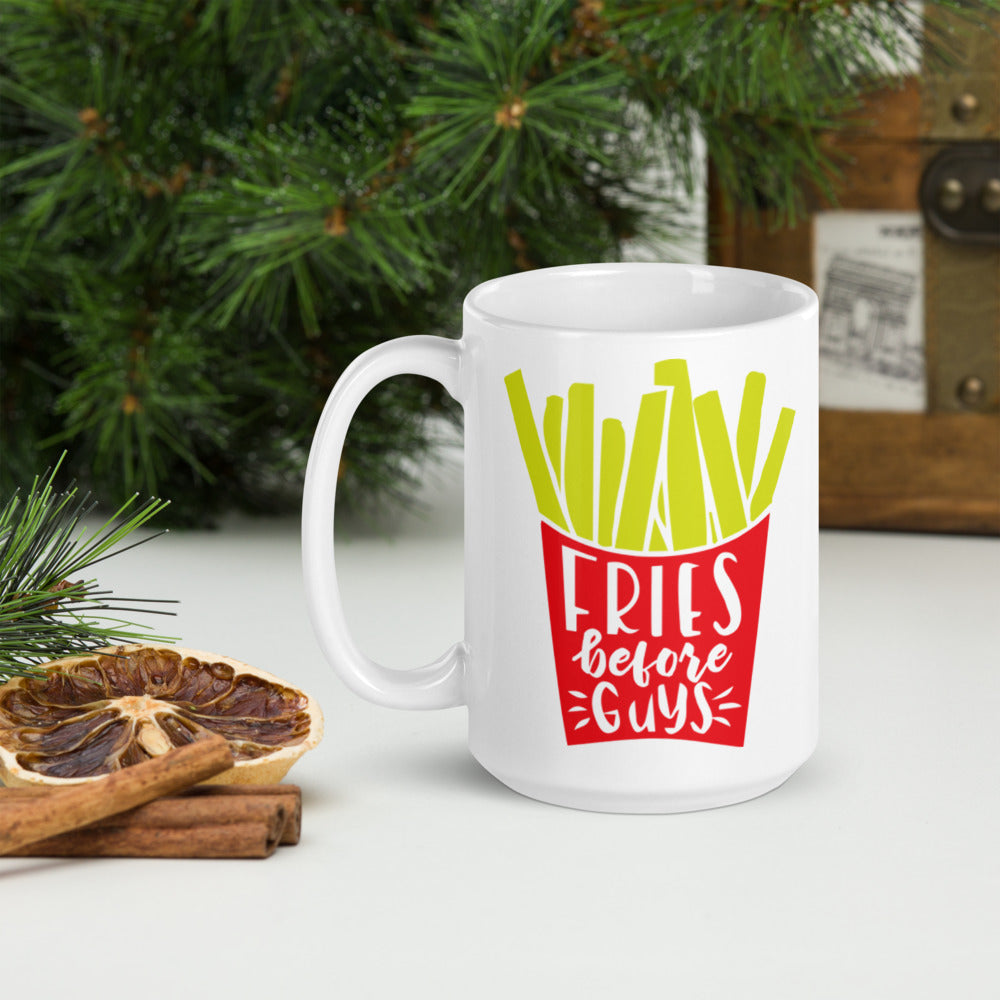 Fries Before Guys - Mug