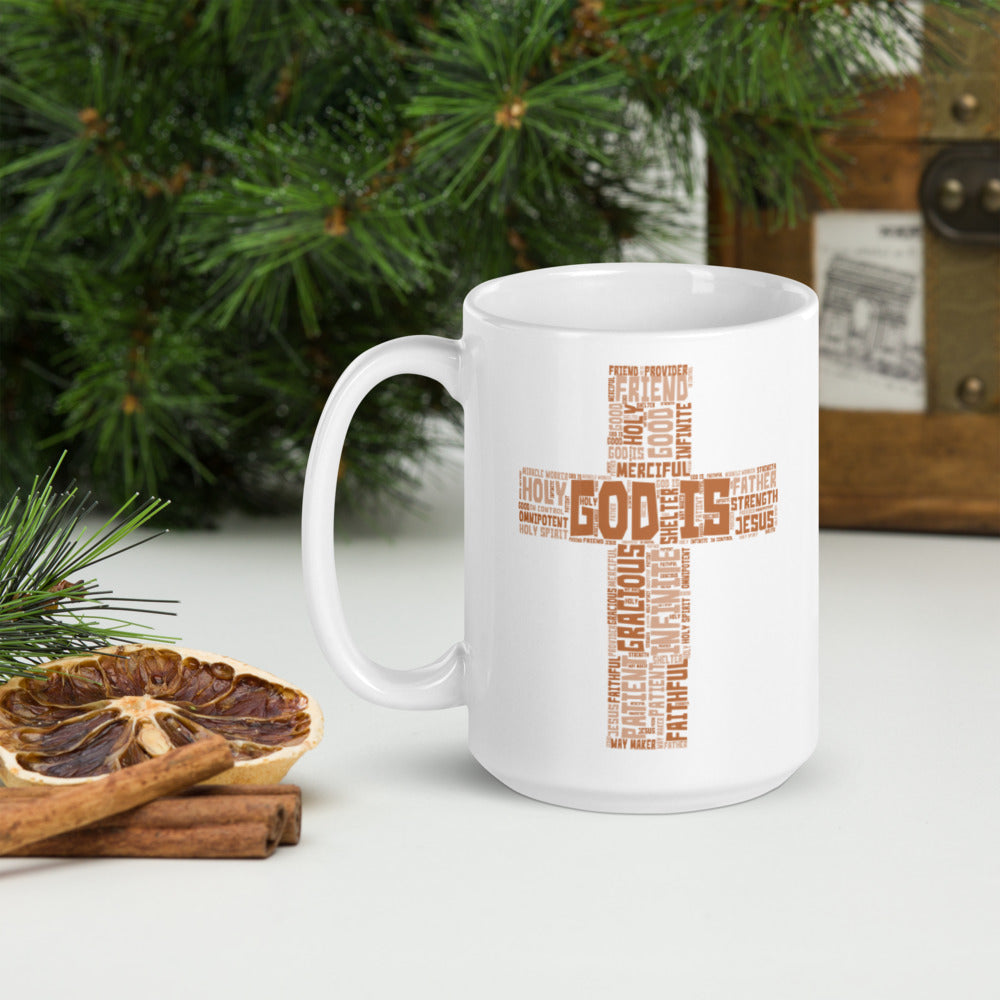 God Is (cross) - Mug
