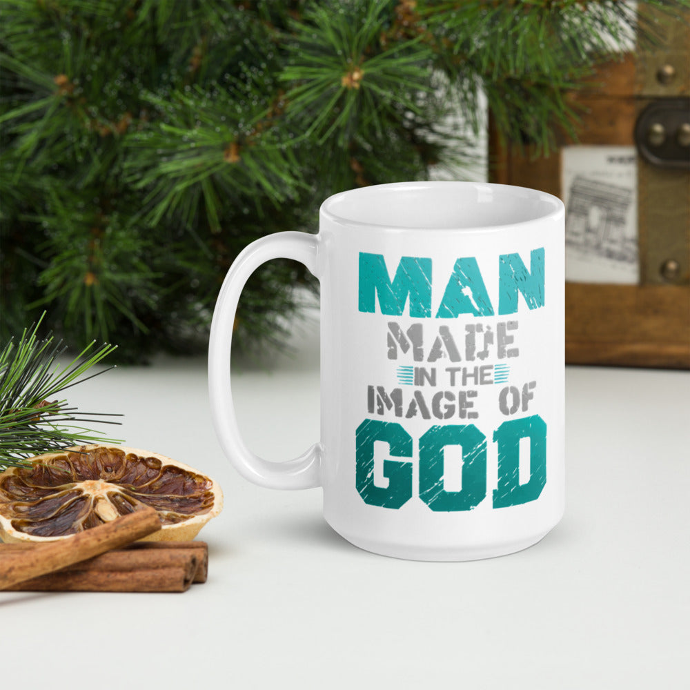 Man Made In Image Of God - Mug