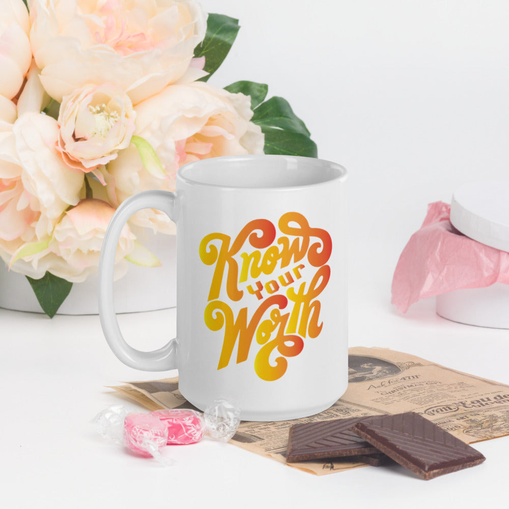 Know Your Worth - Mug