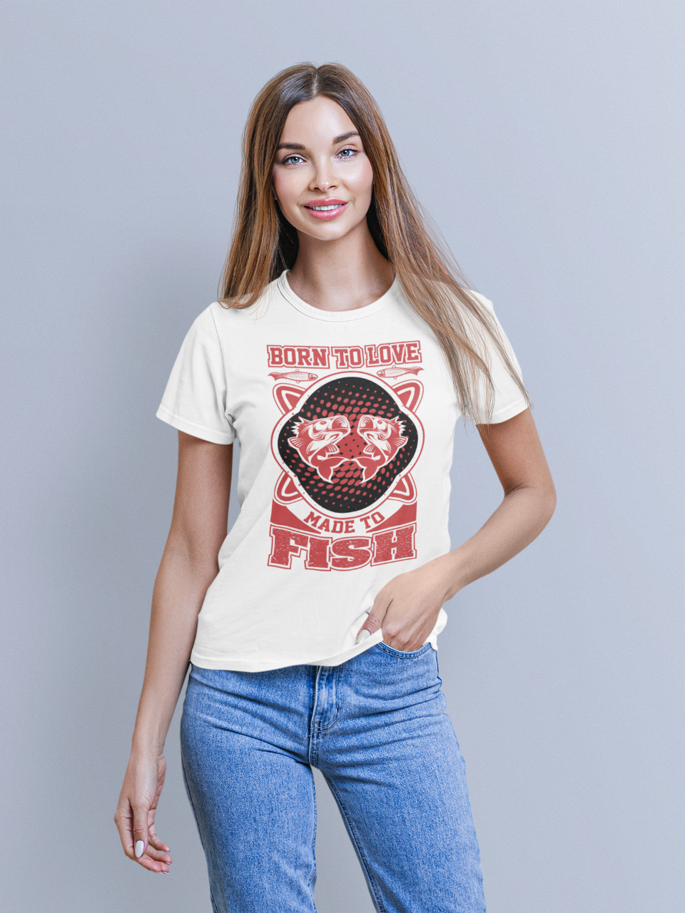 Born To Love Made To Fish - T-Shirt