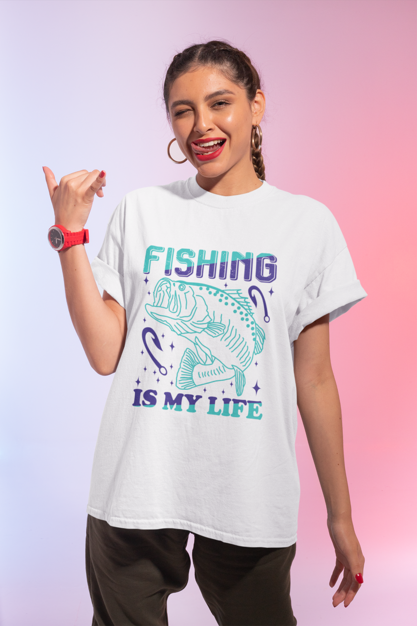 Fishing Is My Life - T-Shirt