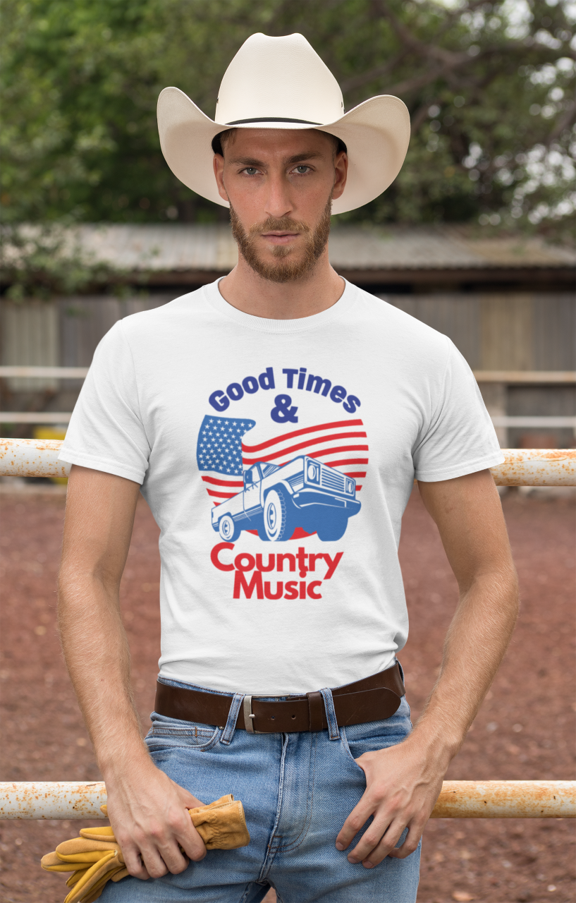 Good Time & Country Music - T-Shirt