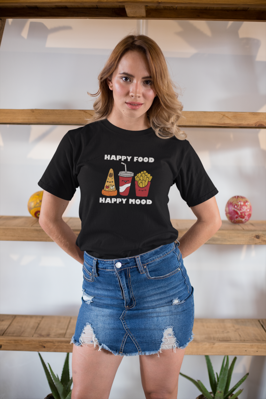 Happy Food Happy Mood - T-Shirt