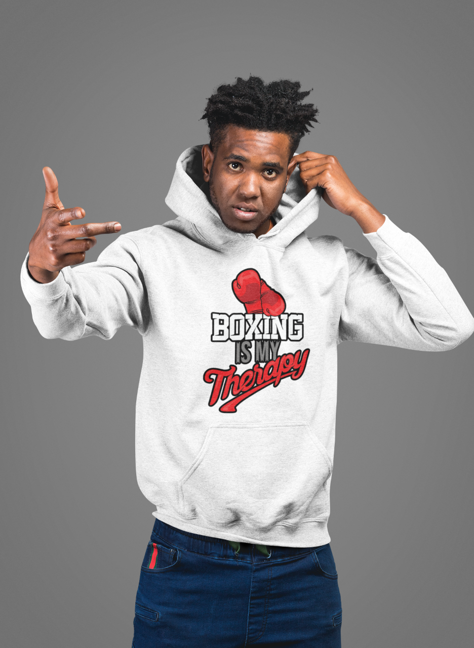 Boxing Is My Therapy - Hoodie