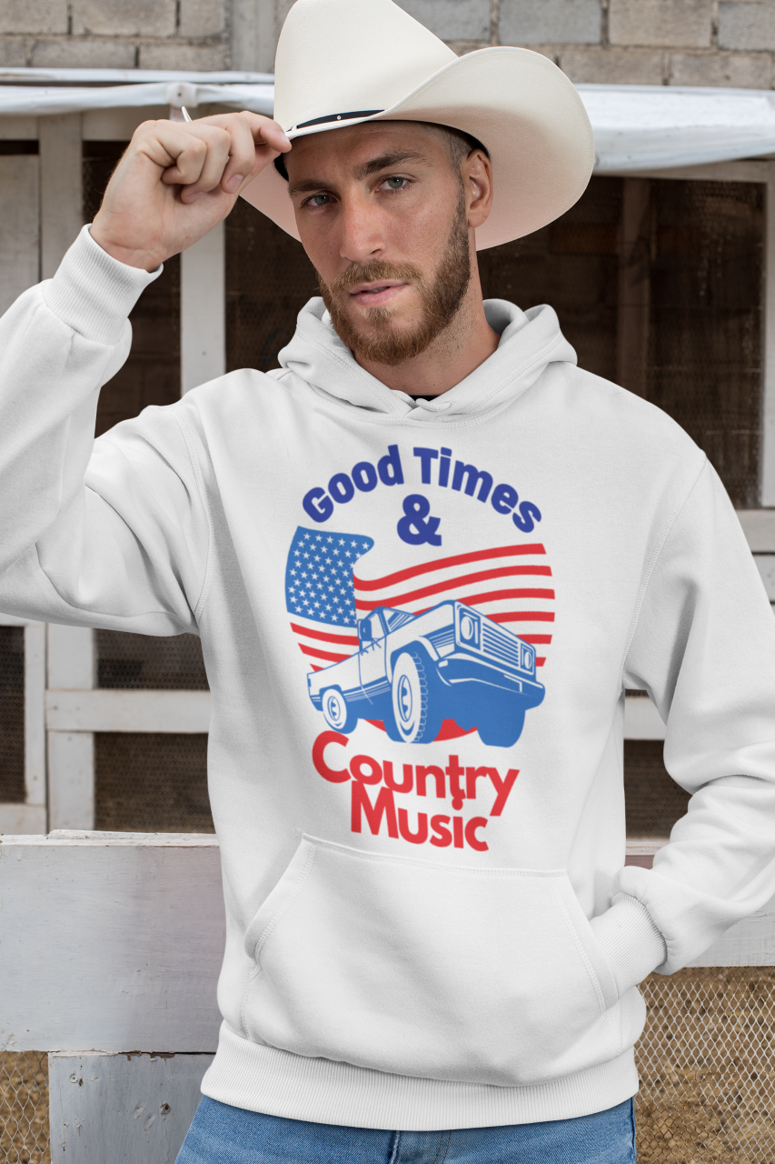 Good Times & Country Music - Hoodie