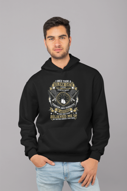 I Once Took A Solemn Oath - Hoodie