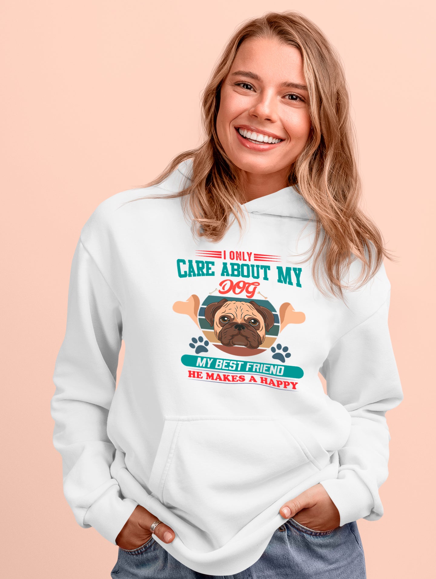 I Only Care About My Dog - Hoodie