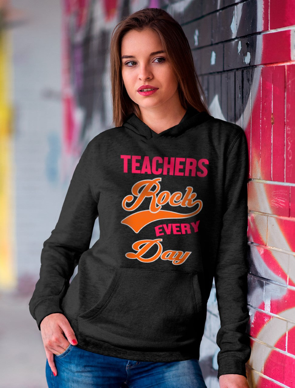 Teachers Rock Every Day - Hoodie