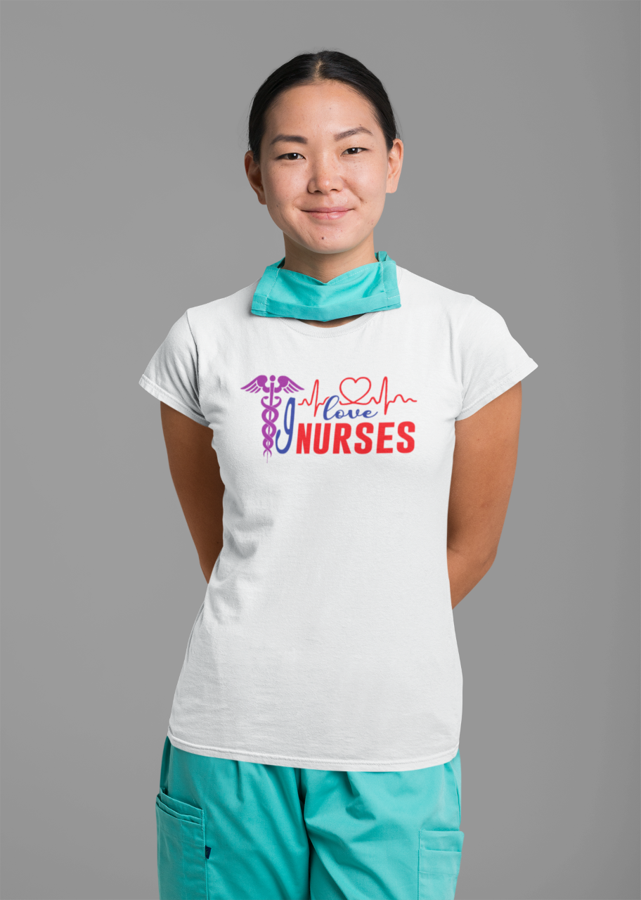 I Love Nurses - T-Shirt