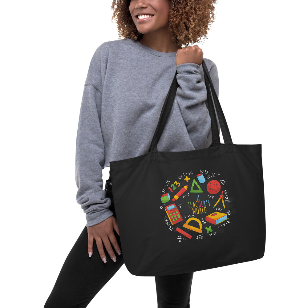 A Teacher's World - Tote Bag