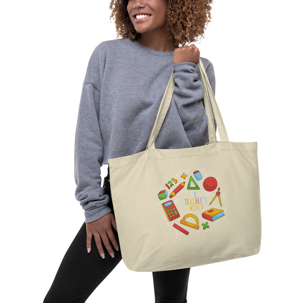 A Teacher's World - Tote Bag