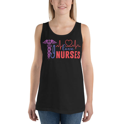 I Love Nurses - Tank Top