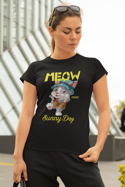 Meow Sunny Day - T-Shirt