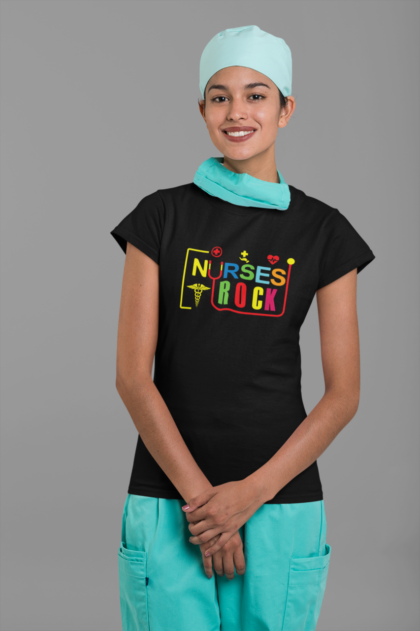 Nurses Rock - T-Shirt