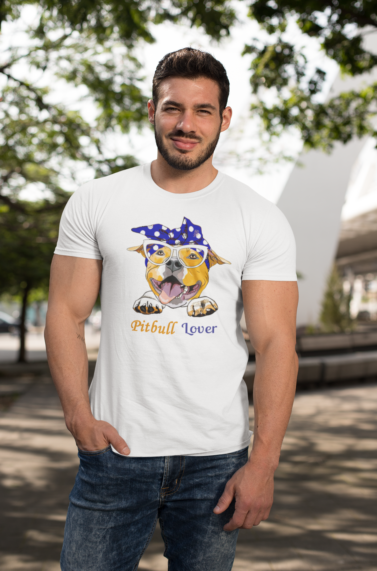 Pitbull Lover - T-Shirt