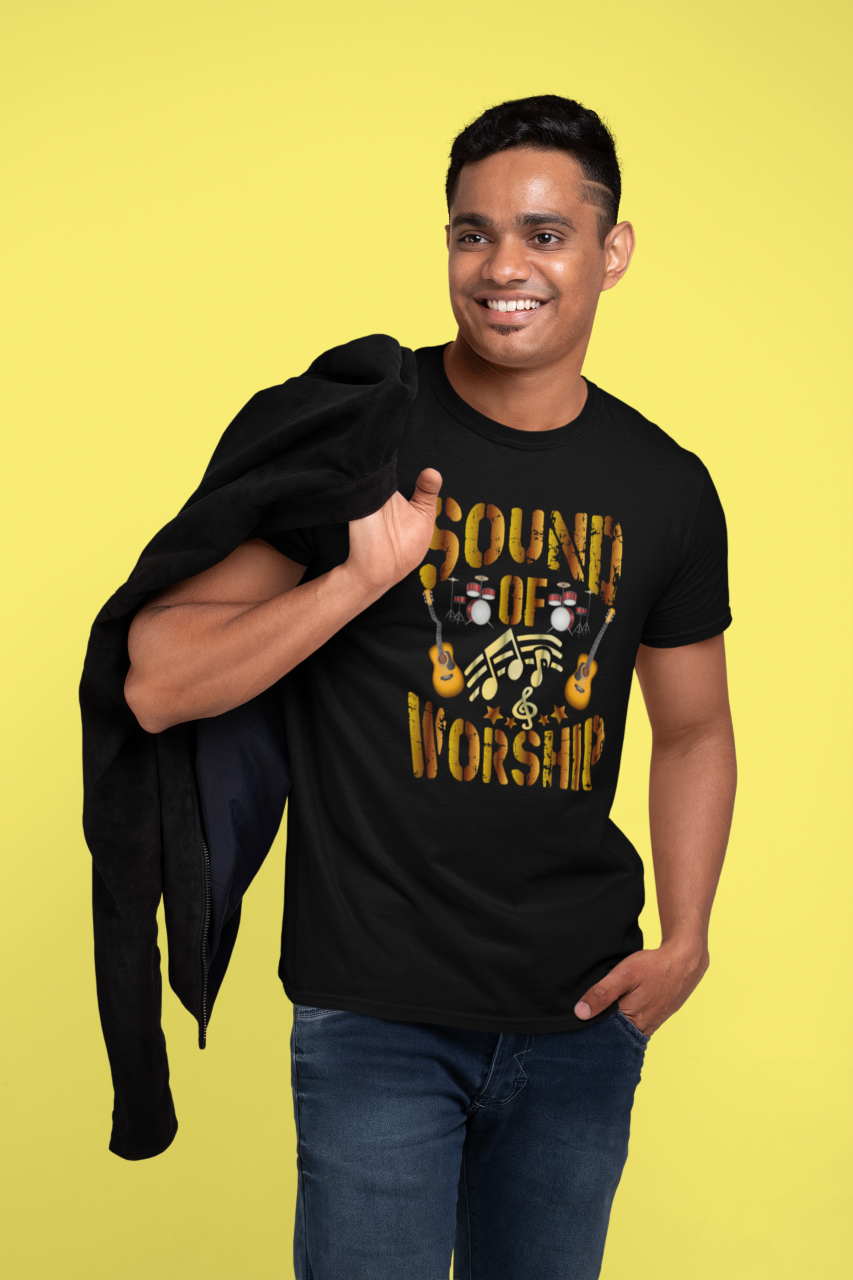 Sound Of Worship (gold) - T-Shirt