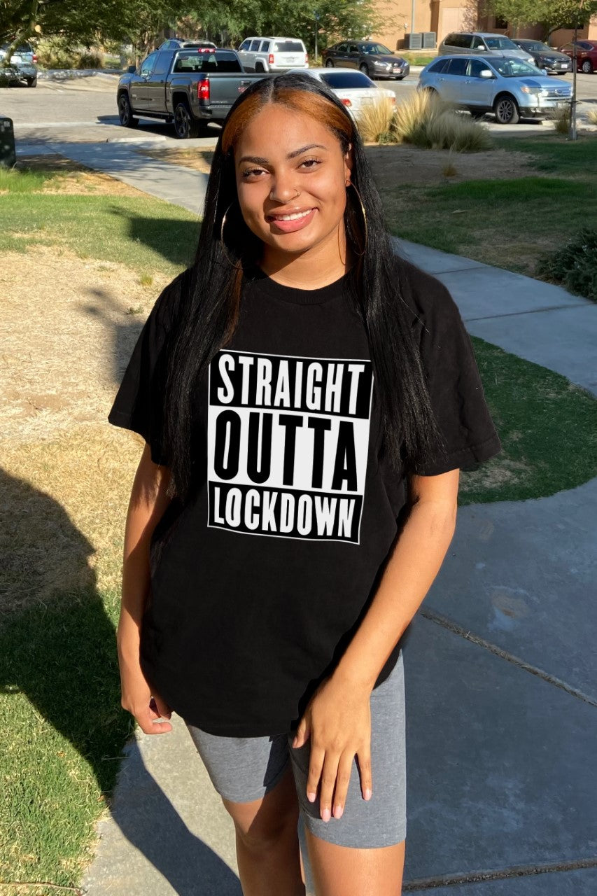 Straight Outta Lockdown - T-Shirt