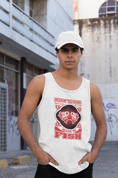 Born To Love Made To Fish - Tank Top