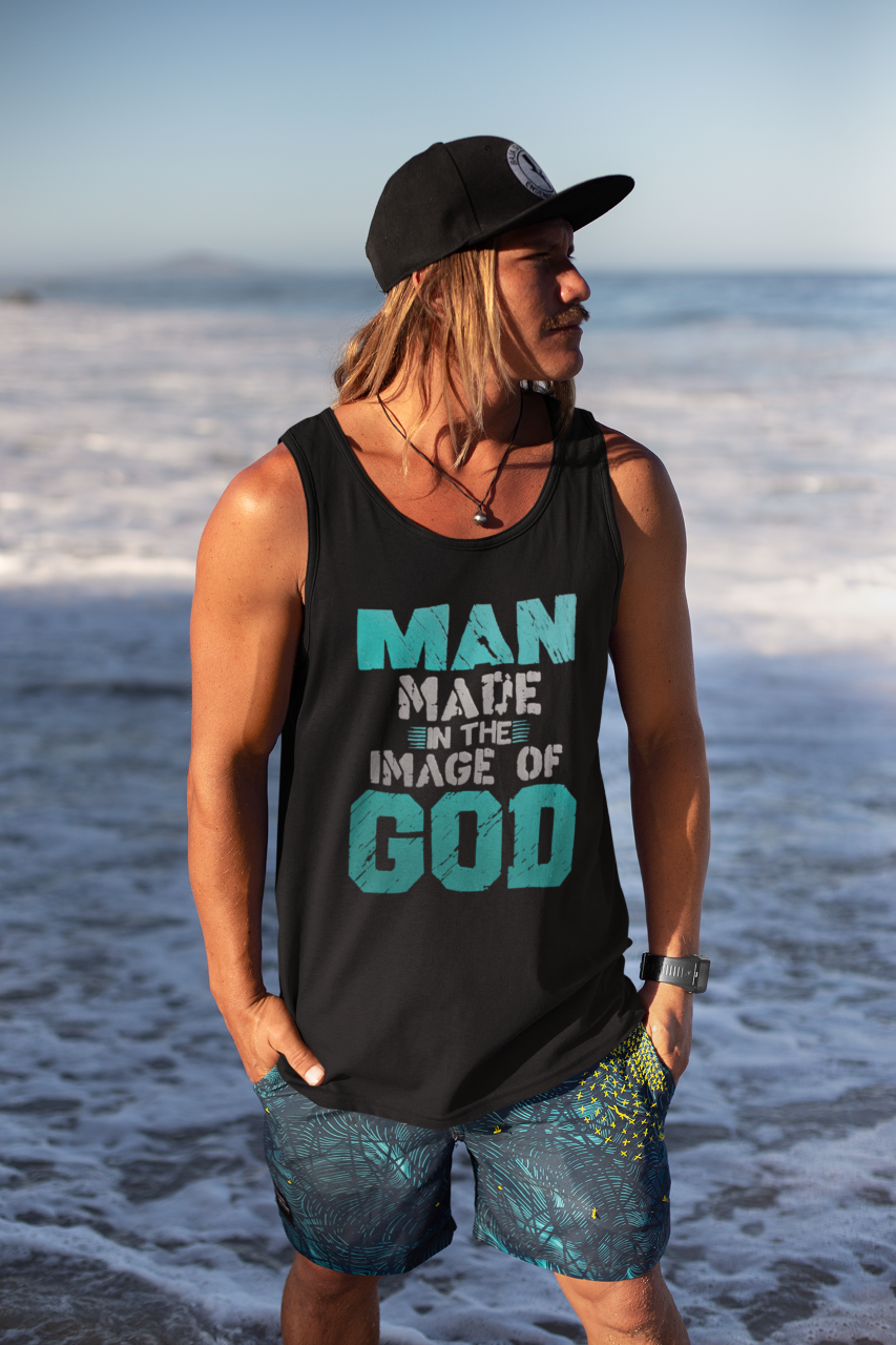 Man Made In The Image Of God - Tank Top