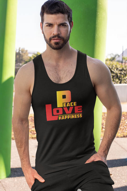 Peace Love Happiness - Tank Top