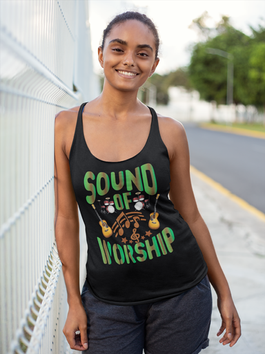 Sound Of Worship (green) - Tank Top