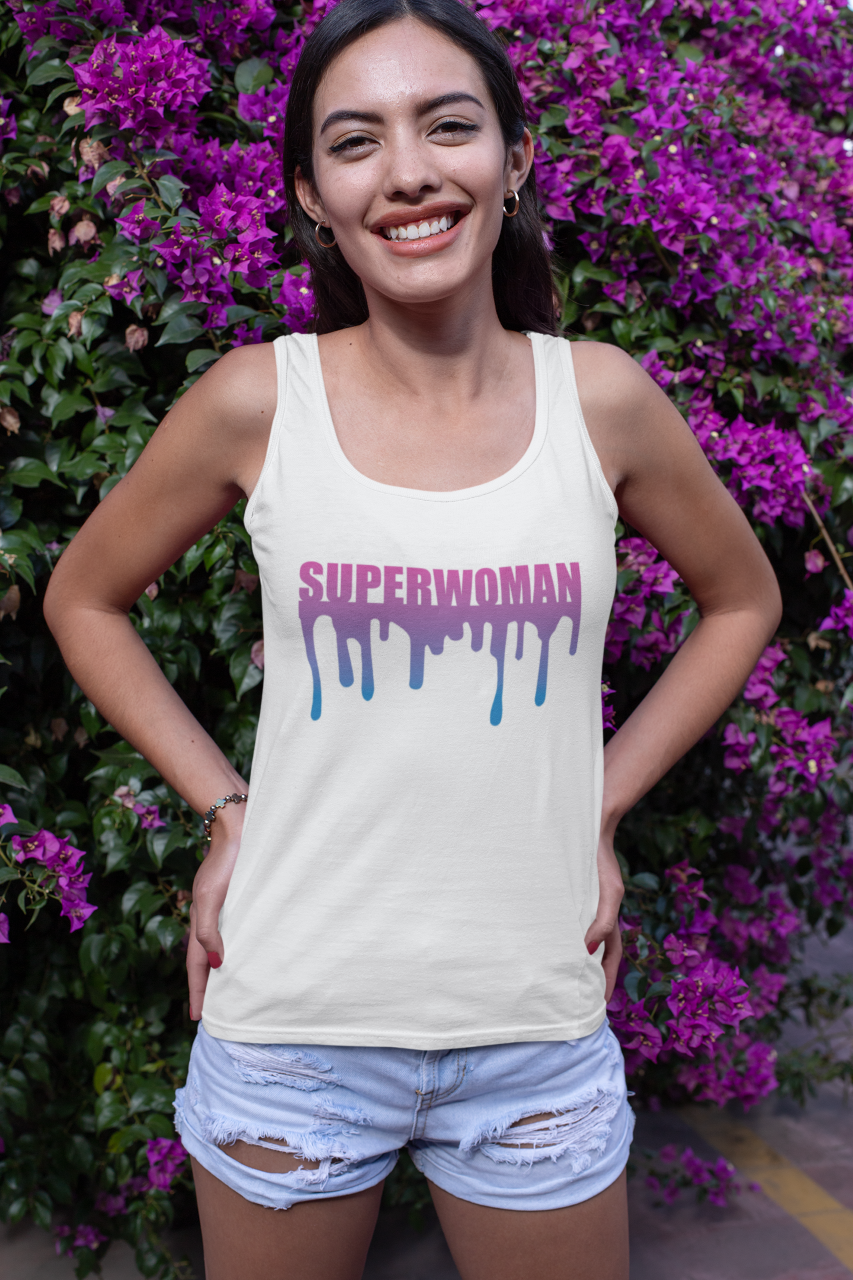 Superwoman (drips) - Tank Top