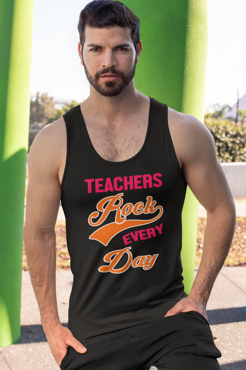 Teachers Rock Everyday - Tank Top