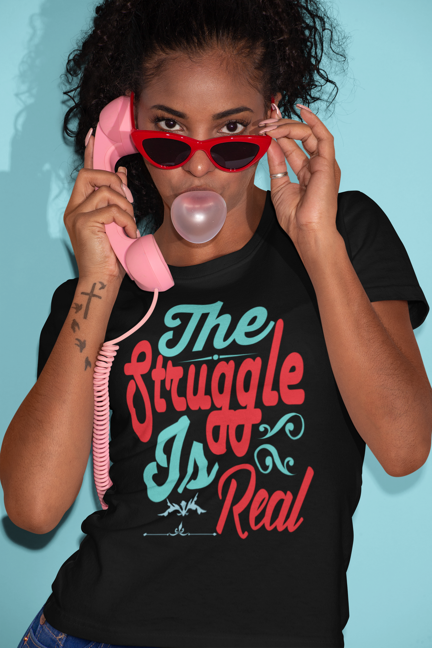 The Struggle Is Real - T-Shirt