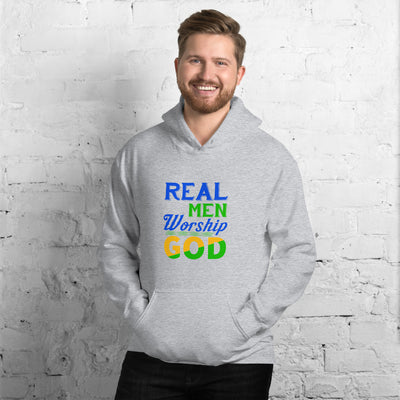 Real Men Worship God - Hoodie