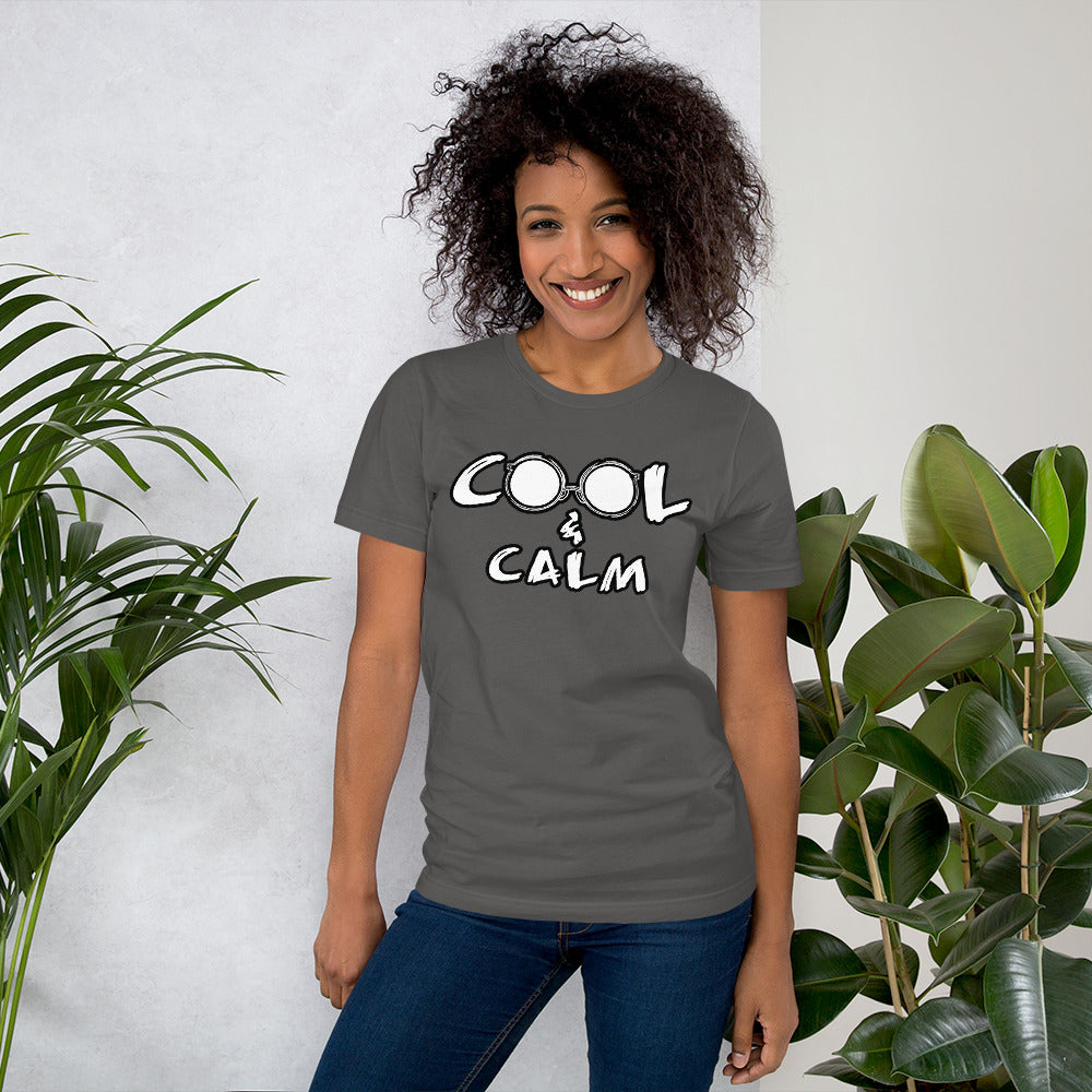 Cool And Calm (White) - T-Shirt