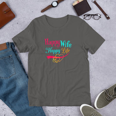 Happy Wife Happy Life - T-Shirt