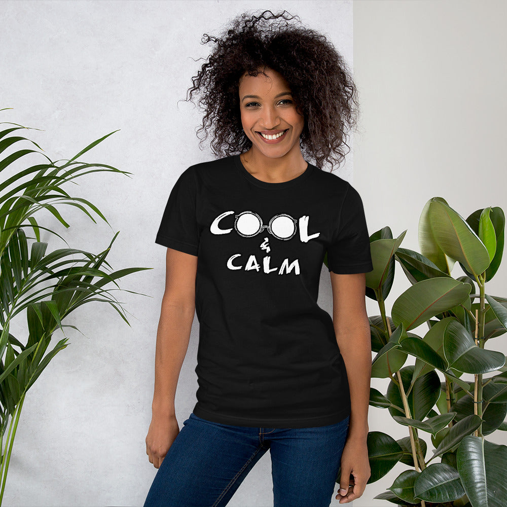 Cool And Calm (White) - T-Shirt