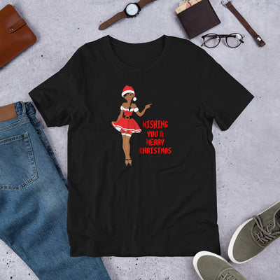 Wishing You A Merry Christmas - T-Shirt