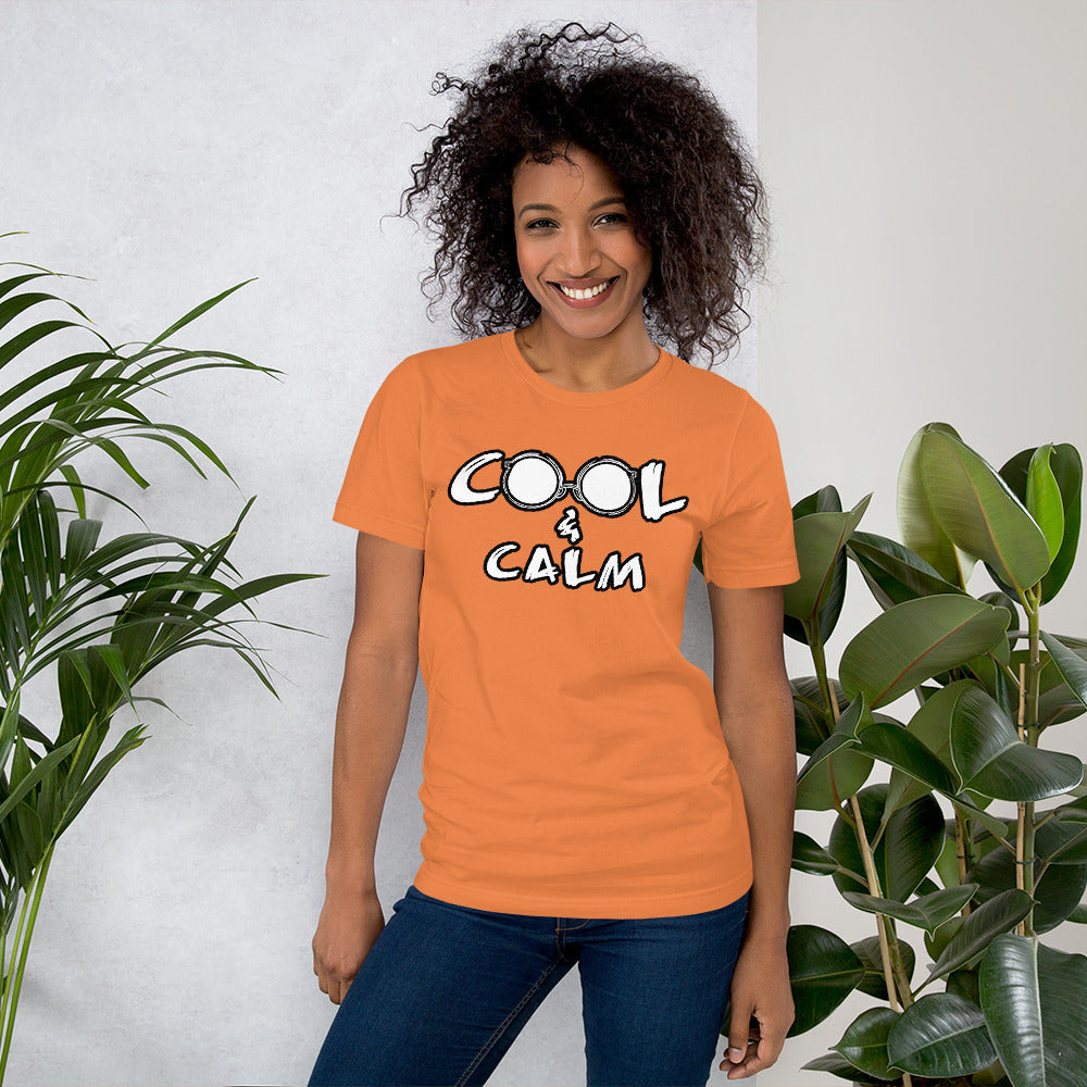 Cool And Calm (White) - T-Shirt