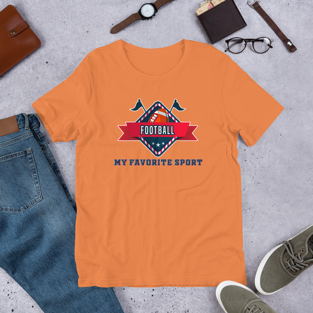 Football My Favorite Sport - T-Shirt