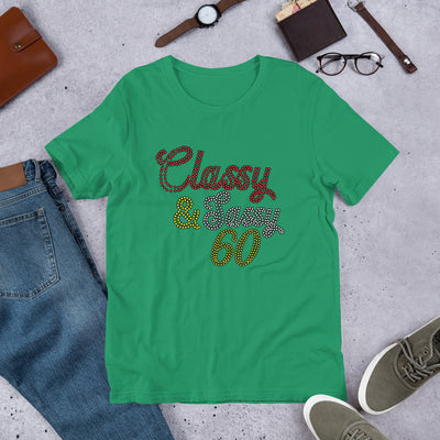 Classy & Sassy 60 (bling) - T-Shirt