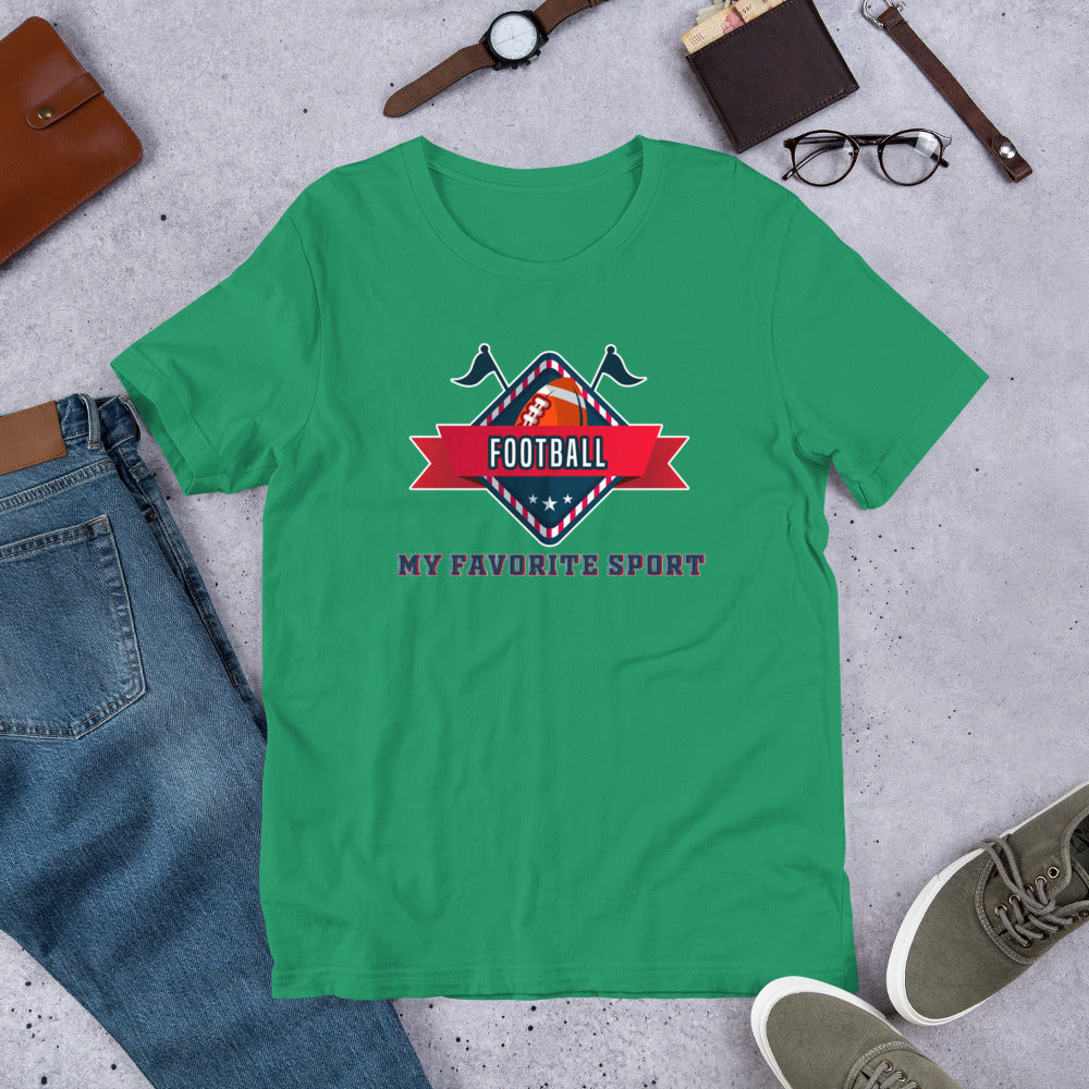 Football My Favorite Sport - T-Shirt