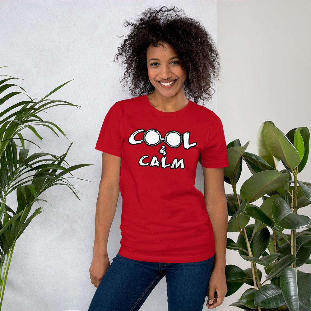 Cool And Calm (White) - T-Shirt