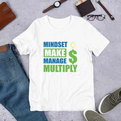 Mindset Make Manage Multiply ($) - T-Shirt