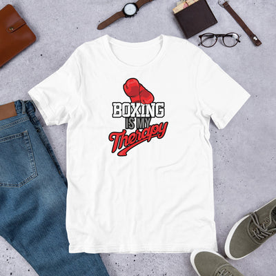 Boxing Is My Therapy - T-Shirt
