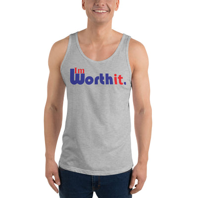 I'm Worth It. (blue) - Tank Top